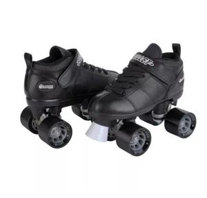 CHICAGO Skates Bullet Men's Speed Roller Skate -Black Size 2. BRAND NEW W/BOX! - Picture 1 of 4