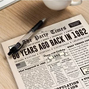 Big 61st Birthday Gifts For men and women. Jumbo back in 1962 birthday card - Picture 1 of 4