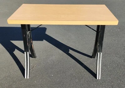 Table De Bistrot Vintage/pieds "Eiffel" +Alu/table bar ancien/4 places - Photo 1/4