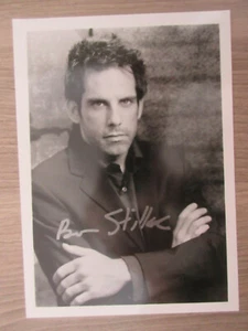 Ben Stiller Autogrammkarte mit Druck-Signatur / T6 - Picture 1 of 2