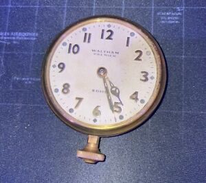 Vintage Waltham Watch Co Pocket Watch Large 2-3/4" in diameter, 8 days FOR PARTS