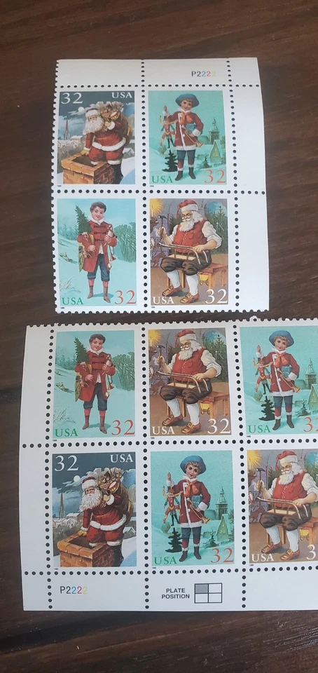  SANTA AND CHILDREN STAMPS 32 CENT lot of 10 - Image 1 of 1