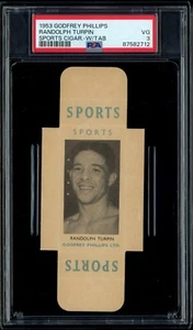 Randy Turpin Godfrey Phillips 1953 cigarrillos deportivos con pestañas (PSA 3) boxeo - Imagen 1 de 2