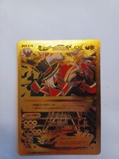 Pokémon Mega M Shadow Darkrai EX NM Gold Foil Fan Art 