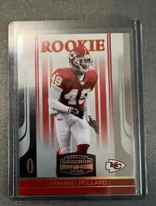 2006 Donruss Gridiron Gear Gold Holofoil O's #112 Bernard Pollard /100 - Picture 1 of 3
