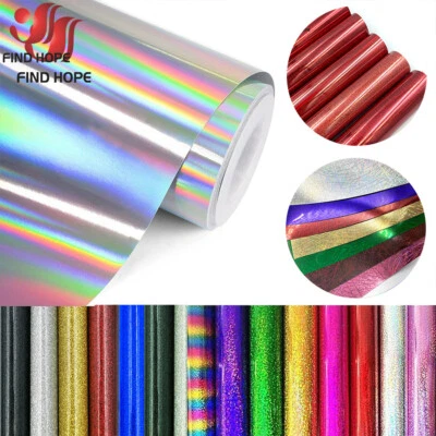 20*25cm Bundle Glitter Heat Transfer Vinyl Iron-on Hot Press HTV T-shirt Film - Image 1 of 4