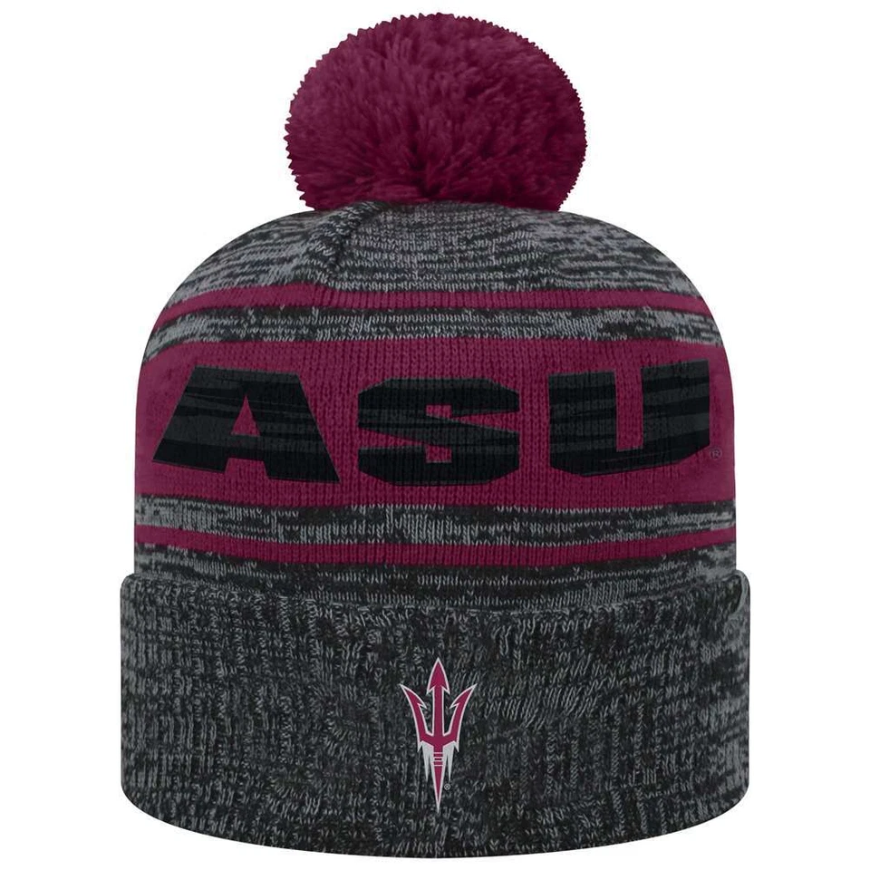 Arizona State Sun Devils Top of the World Sock It 2 Me Knit Beanie - Image 1 of 1