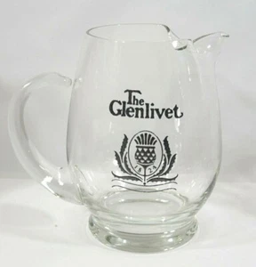 VINTAGE 1990's "THE GLENLIVET" GLASS MINI PITCHER - Picture 1 of 4