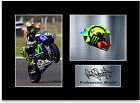Valentino Rossi A4 Printed Signed Autograph Photo Display Mount Gift
