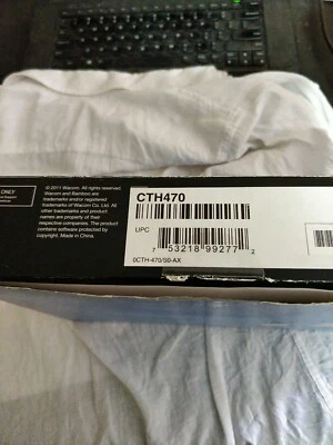 Wacom Bamboo Capture Pen & Touch Digital Tablet CTH470 With Pen EUC - Image 1 of 4