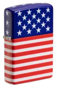 Zippo 48700, United States Flag 540 Process 4-Sided Lighter - Picture 1 of 4
