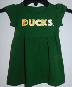 Traje túnica de los Oregon Ducks para niñas de 6-12 meses - Imagen 1 de 1