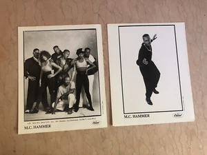 Lot (2) M.C. HAMMER PROMO 8" x 10" photos from CAPITOL Records ('89 & '90) {NM} - Picture 1 of 3