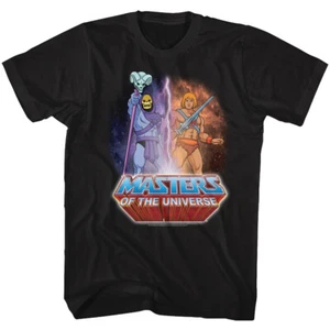 Camiseta para hombre Masters of the Universe años 80 dibujos animados He-Man & Nemesis Skeletor - Imagen 1 de 3