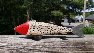 CA 1930-60? CESAR GIANNINI BUEL MINN EXACT FISH DECOY IN KIMBALLS BOOK PG94 O.P - Image 1 of 4