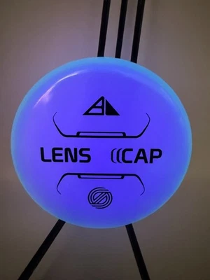Axiom Lens Cap Mini – Total Eclipse Glow Marker – Blue/Purple Glow Limited - Image 1 of 2