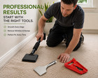 Carpet Fitting Kit Knee Kicker Stretcher Gripper Cutter Bolster 3pc Laying Tools