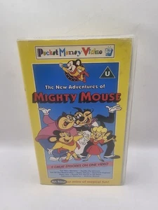 The New Adventures of Mighty Mouse VHS - 9 Episodes PAL UK Pocket Money Video - Bild 1 von 4