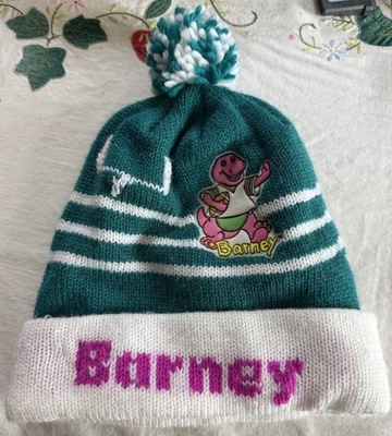 Gorro Barney The Dinosaur 1993 para niños pequeños Foto 1 de 2