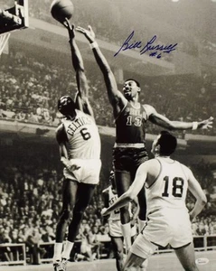 Bill Russell Autographed Boston Celtics 16x20 B&W Photo- JSA W Authenticated - Picture 1 of 7