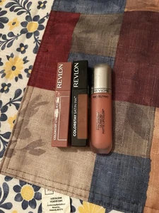 Revlon Colorstay 038 Citrine, 005 Strut, And Revlon Ultra HD 640 Lipstick - Picture 1 of 11