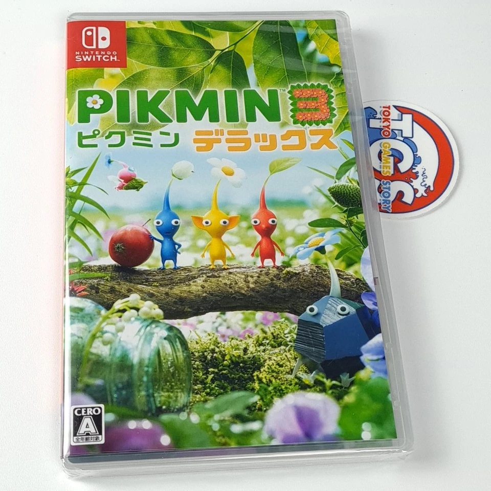 Pikmin 3 [Deluxe Edition] Nintendo Switch Japan New (Multi-Language:FR-EN-ES...) - Image 1 of 4