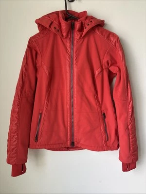 Athleta Recco Maribel jacket Small Skiing Ski Snowboard burnt orange Womens - Image 1 of 4