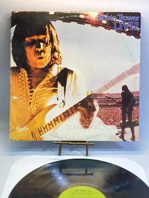 Robin Trower Live! Vintage Vinyl LP 1976 Chrysalis Record CHR-1089 Foto 1 de 4