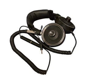 Philips N 6315 Stereo Kopfhörer schwarz Hifi Audiotechnik retro Vintage - Bild 1 von 6