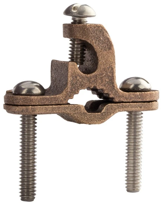 1 pc NSI GLC-12DB Heavy Duty Direct Burial Ground Clamps, 1/2??-1?? Pipe, Lay - image 1 of 1