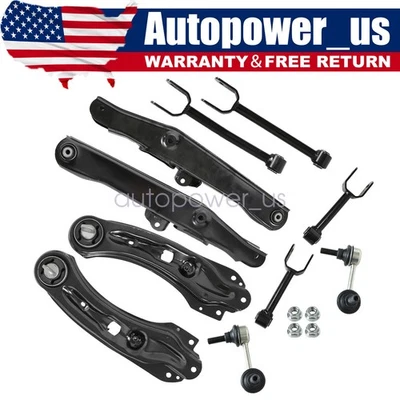 Brazos superiores y brazo inferior ajustables traseros 10 piezas aptos para Dodge Journey 2011 2012-2019 Foto 1 de 4
