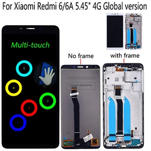 Original For Xiaomi Redmi 6/ 6A 5.45" 4G Global version LCD Display Touch Screen - Zdjęcie 1 z 14