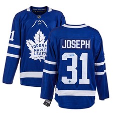 Curtis Joseph Toronto Maple Leafs Autographed Fanatics Jersey