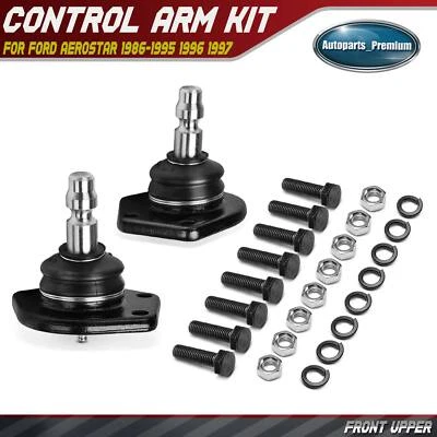 2x Junta de rótula de suspensión lateral superior delantera para Ford Aerostar 1986 1997 E99Z3083A Foto 1 de 4