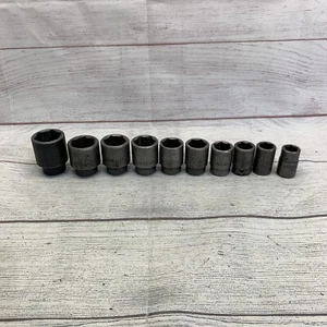 MAC 1/2” Drive Shallow Impact Socket Set 9/16 - 1 1/8 VP186-VP366 - Bild 1 von 14