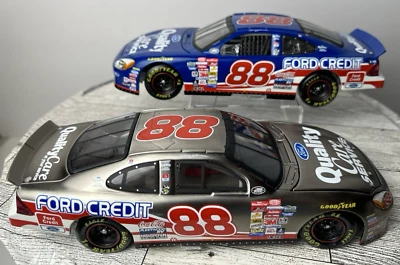 Dale Jarrett #88 Quality Care Twin Set 2000 Taurus Brookfield 1:24 Stock Cars Foto 1 de 4
