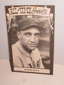 TCMA ALL-TIME GREATS 1973 VINTAGE PHOTO STYLE BASEBALL CARD GEORGE KELLY