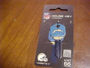 NFL Chargers House Key Blank KW1 66 Brand new - Picture 1 of 2