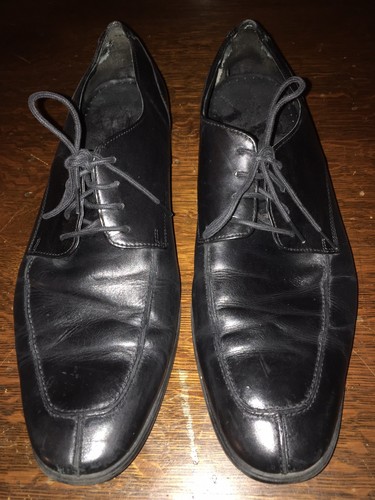 NIKE Scarpe stringate Oxford Cole Haan da uomo in pelle nera taglia 11 5 M