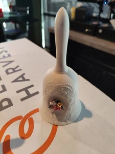 Campana de porcelana floral - Imagen 1 de 4
