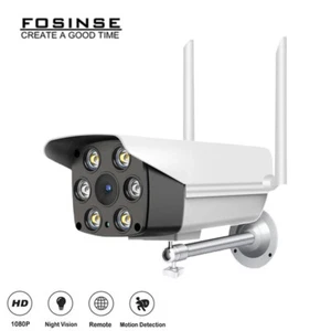 Wireless 1080P IP Camera WIFI outdoor monitoring Full Color Night Vision Cameras - Picture 1 of 12
