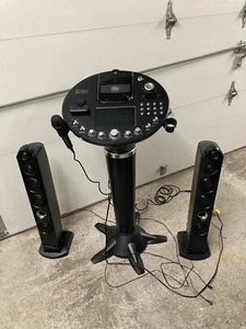KARAOKE SINGING MACHINE ISM 1028Xl Used Good Condition Only One Microphone - Picture 1 of 5