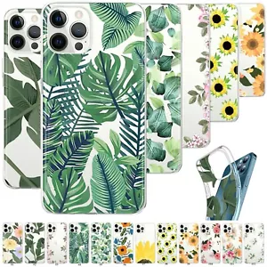 For Apple iPhone 16 15 14 13 12 Pro Max 11 XR Crystal Clear Silicone case Cover - Picture 1 of 108
