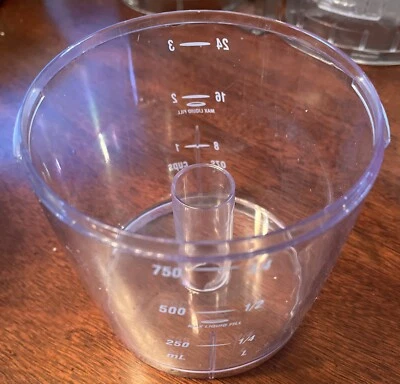 Picadora de comida Hamilton Beach modelo 72600 3 tazas tazón de trabajo solo repuesto Foto 1 de 4