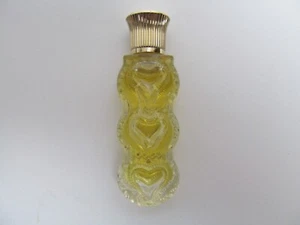 Vtg Nina Ricci L'Air du Temps Perfume 1/3 oz Lalique Three Heart Purse Bottle - Picture 1 of 3