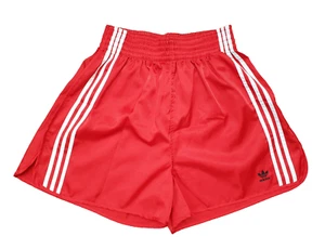 ADIDAS NUEVO Pantalones Cortos Brillo 38 Rojo Mujer Casual Boxeo Vintage Deporte Gimnasio Fitness - Imagen 1 de 24