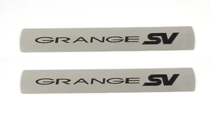 GENUINE HSV GEN-F WN GRANGE SV EDITION REAR Sill Scuff Plates PAIR NEW MY16 2016 - Picture 1 of 2