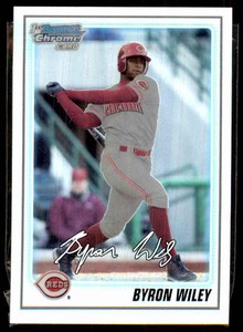 2010 Bowman Chrome Prospects Refractor Byron Wiley 761/777 #BCP24