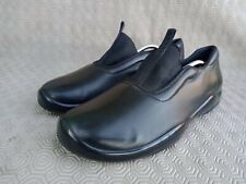 PRADA Black Calfskin Leather Women's Shoes Size 39 Made In Italy
