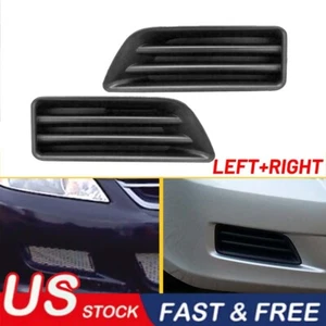 Fog Light Covers Driver Passenger Side For 2006-2007 Honda Accord Sedan 2pcs - Picture 1 of 9